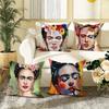 F-Frida K-Kahlo Art Pillow Case Cover Square Sofa with for pattern comfortable cushionsuitable of room