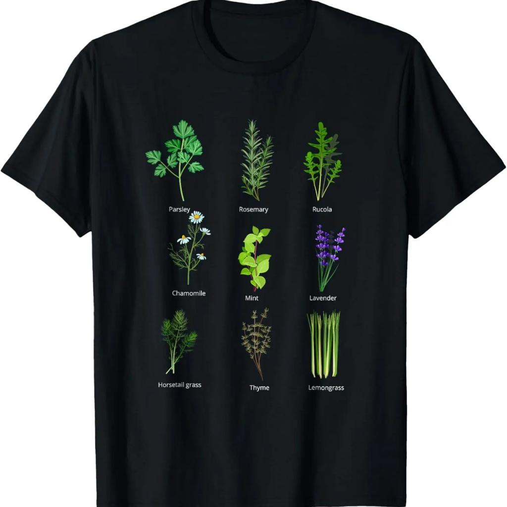 Herbs Types Plants T-Shirt