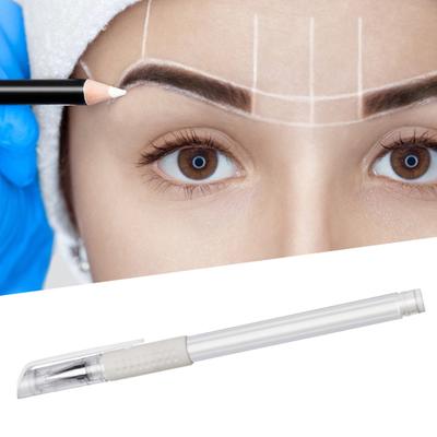 Nützliche Tattoo-Tools mit dünner Spitze, weißer Microblading-Augenbrauen-Hautmarkierungsstift für chirurgische Tätowierungen