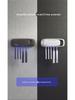 Sterilizzatore e Porta Spazzolino SmartPal UV - Collegabile alla rete, Montabile a parete, Asciugatura, Installazione senza foratura.