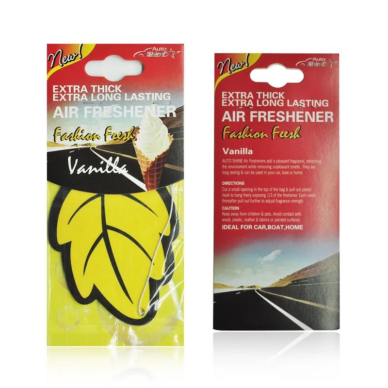 1/60/90/120PCS  Car Air Freshener Smell Car Perfume for Car Interior Accessories Air Freshener Customization