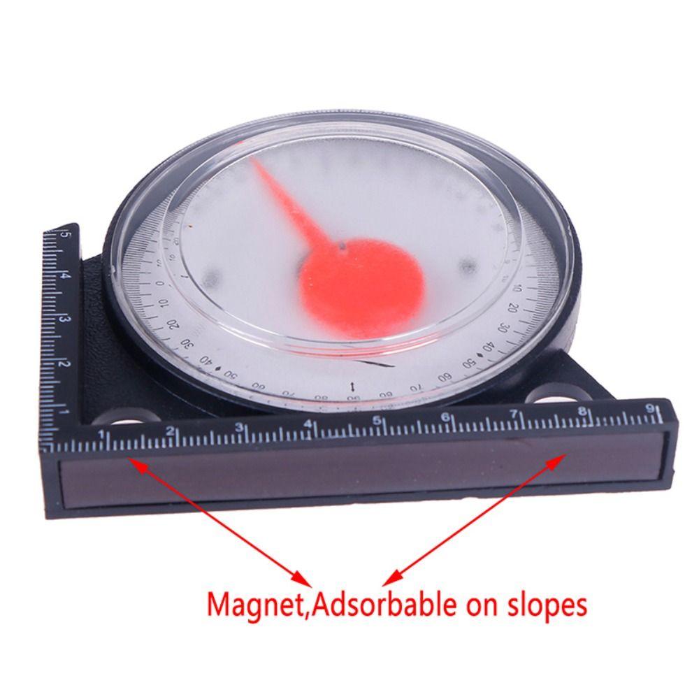 Clinometer Gauge Protractor Level Tile Ruler Inclinometer Tilt Level Meter Slope Angle Finder