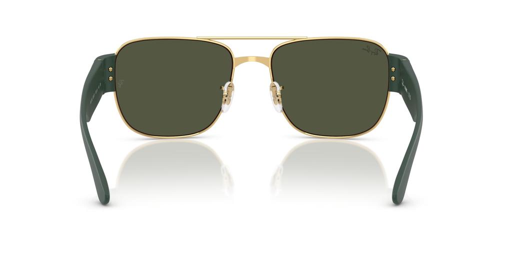 Sunglasses 0RB3756 GOLD GREEN Polarized [Ray-Ban] 001/3156
