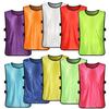 10Pcs Kids Scrimmage Training Vest Practice Jersey Pennies Bibs for Soccer Basketball Football