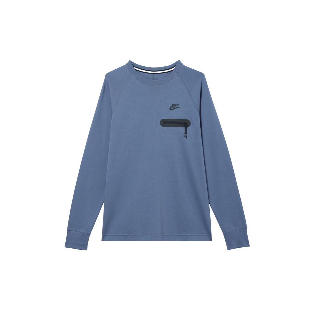 New Nike TECH FLEECE Sweatshirt Men's Mint Blue FD9881-491