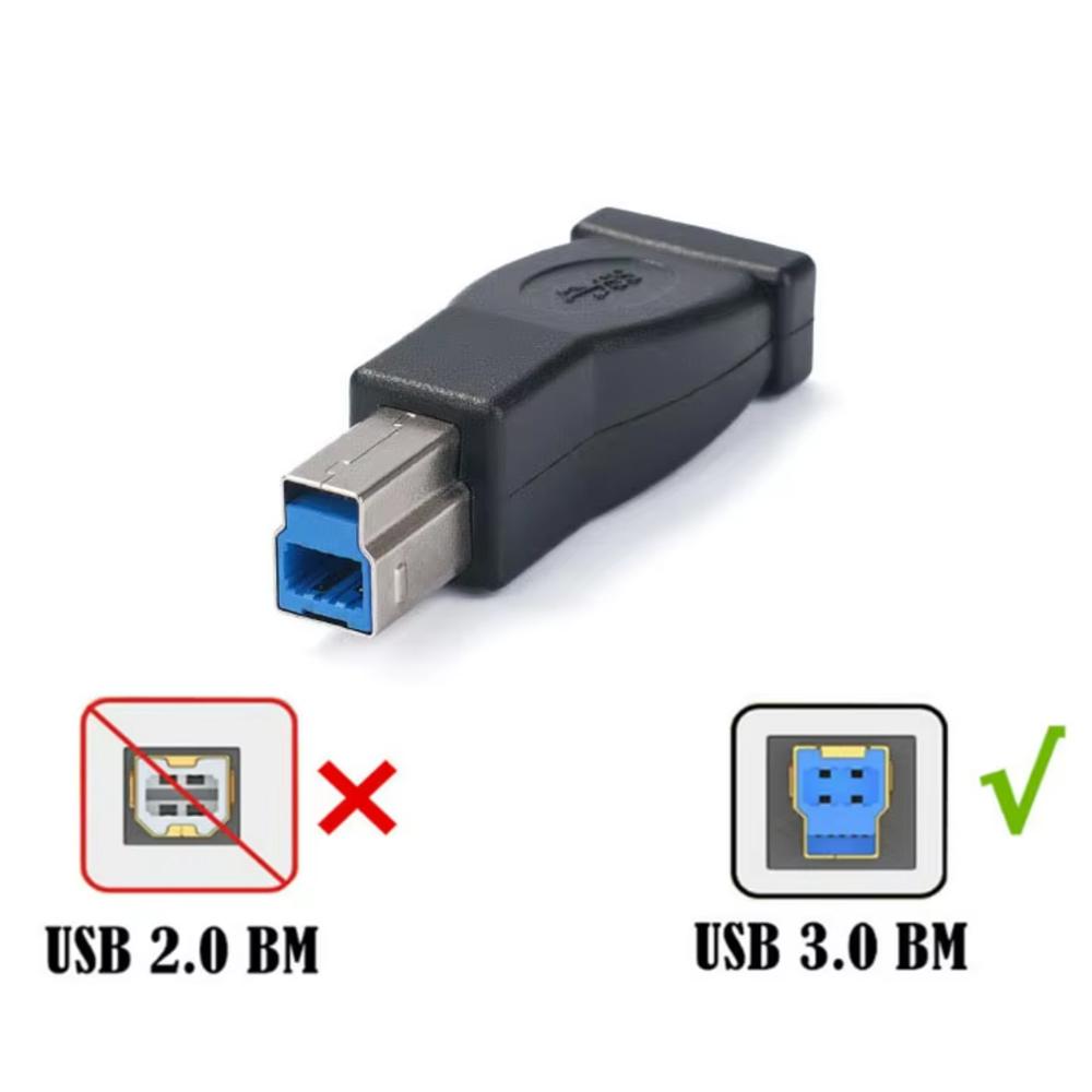 Adaptor Convertor de Transfer Date USB Tip C Femelă la USB 3.0 B Masculin pentru Imprimantă Scanner Hard Disk Extern Conector Laptop
