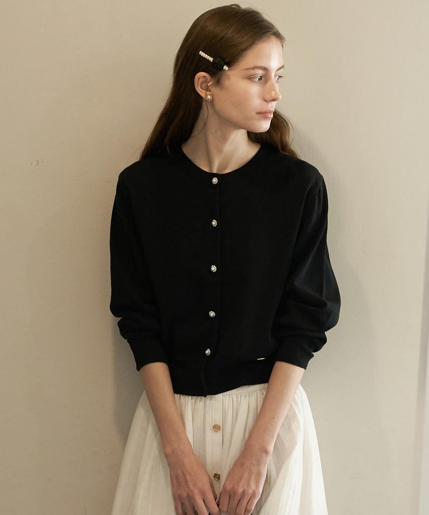 Leumeme Petit Noir Cardigan Black