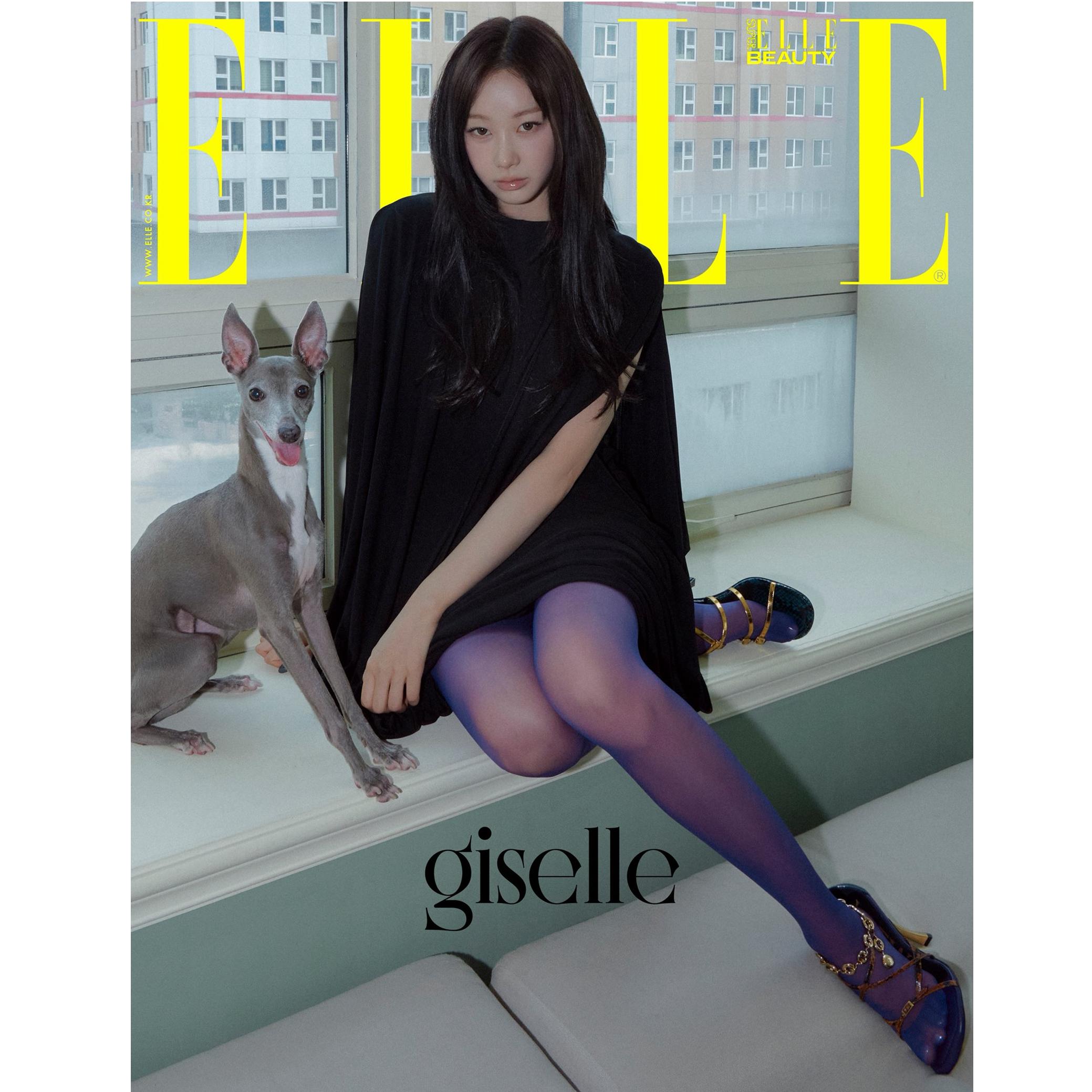 

aespa Жизель ELLE Korea (Крышка A/B/G) G