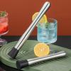 Stainless Steel Ice Hammer Set with Popsicle and Swizzle Sticks for Effortless Kitchen and Bar Use
