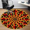 1pc mandala pattern Office Round Area Rug, Indoor Mat Suitable ForOffice, Under Office Chairs Bedroom Living Room Home Decor, Room Deco  D043
