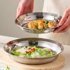 Yilan 316 Stainless Steel Round Dinner Plate