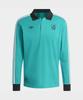 ADIDAS Liverpool Fc Terrace Icon Long Sleeve Polo Shirt - Mint / Jw5471