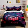 Atletico Madrid Bedding Set Bedding Duvet Cover Set Duvet Cover Pillowcases Home Decor (1 * Duvet Cover 2 * Pillowcases, Without Duvet Insert)