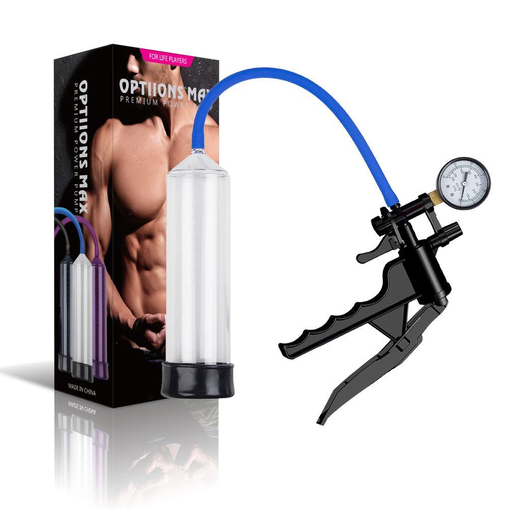 Penis Pump Manual Penis Enlarger Sex Toy for Men Vacuum Pump Male Masturbation Penis Extender Trainer Adults Sex Product