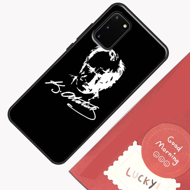Turkey Mustafa Kemal Ataturk Phone Case For Samsung Galaxy S23 S26 Ultra S20 S21 S22 S24 S25 Plus S10 S25 FE Cover Shell