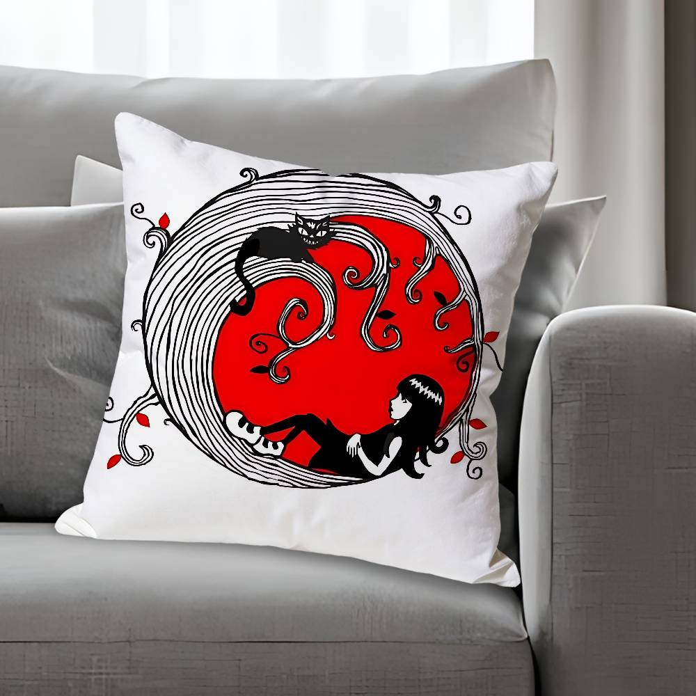

EEmily The SStranges Various Sizes Square Pillow Case For Car Home Bedchamber Decor Custom Valentine gift 30x30 cm