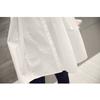 Women's Long White Shirt Spring/Autumn New Korean Large Loose Long Sleeve Shirt