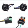 Compatible with Headlight Wiring Harness Chevy Silverado 1500 2500HD 3500 3500HD 2007 2008 2009 2010 2011 2012 2013 2014, Lamp Wire Harness, Front