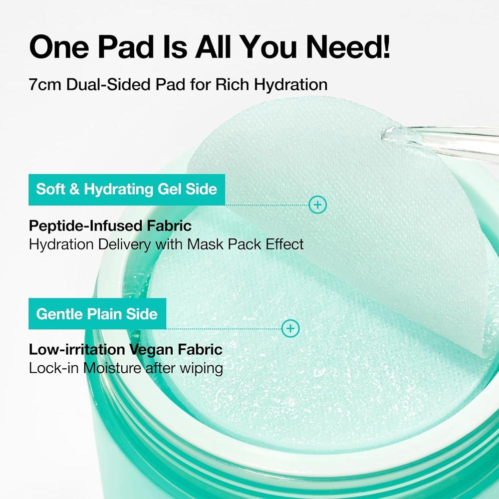 Anua PDRN 100 Hyaluronic Acid Glow Pad 60 Sheets