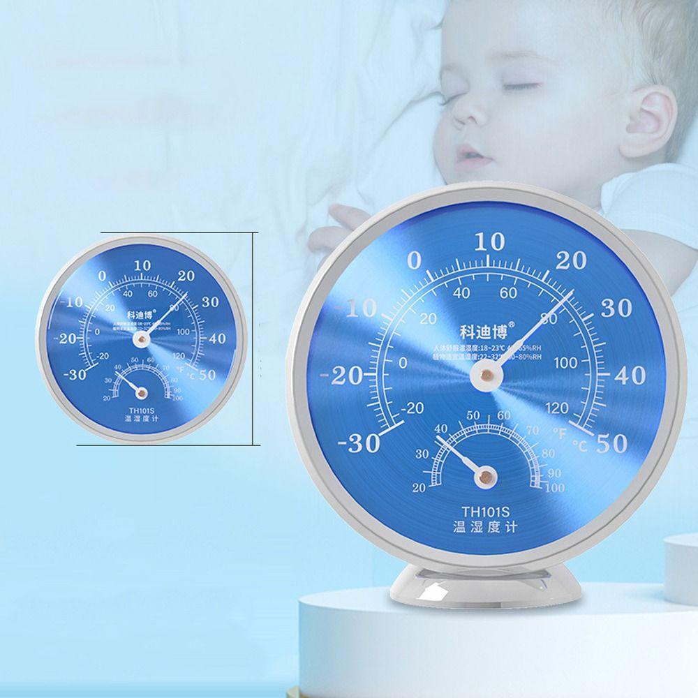 Mechanical Wall Hanging Thermometer Large Numbers Humidity Meter Wireless Hygrometer  Greenhouse