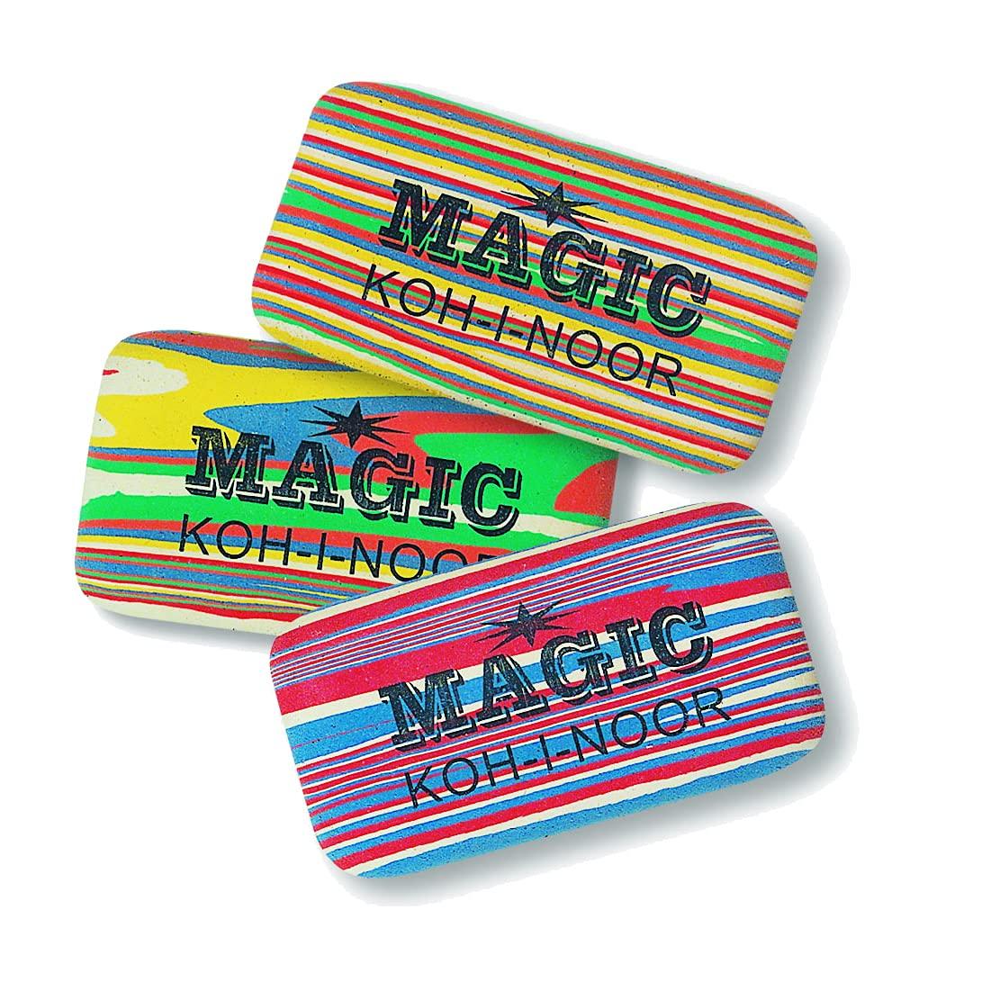 

Kohinoor Eraser Magic 6516040001 6516 Soft Set of 48 Regular Imported Product