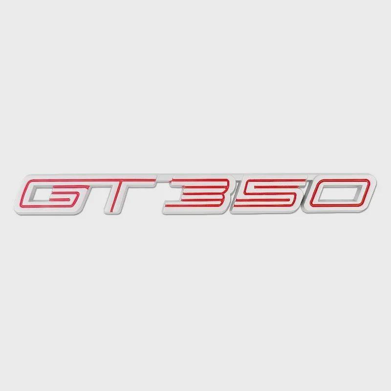 Metal Car Side Emblem Sticker Tail Trunk Badge Decal for GT GT350 GT500 S-helby Fiesta Focus Mondeo Kuga Ranger M-ustang
