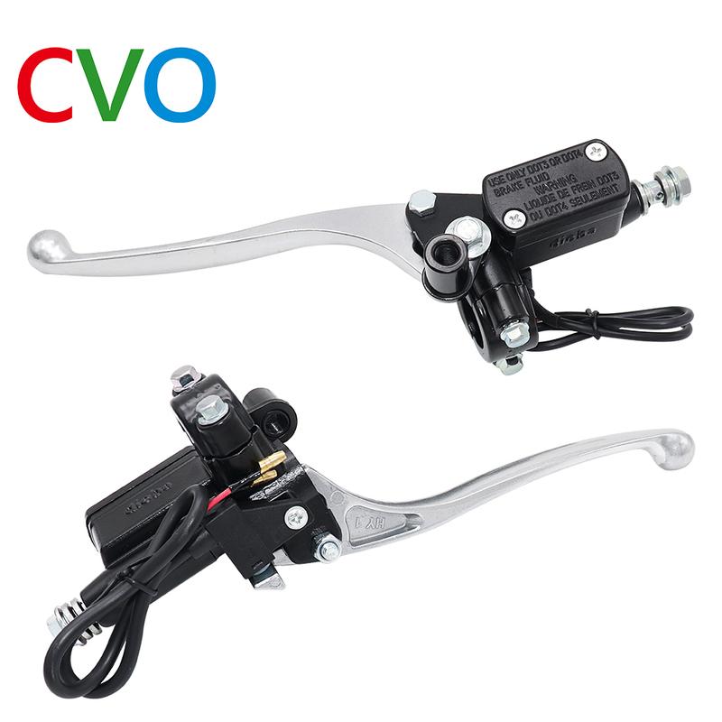 Universal 14mm Black 7/8" 22mm Motorcycle Front Brake Clutch Master Cylinder Motorbike Hydraulic Pump Motorbike Brake Lever