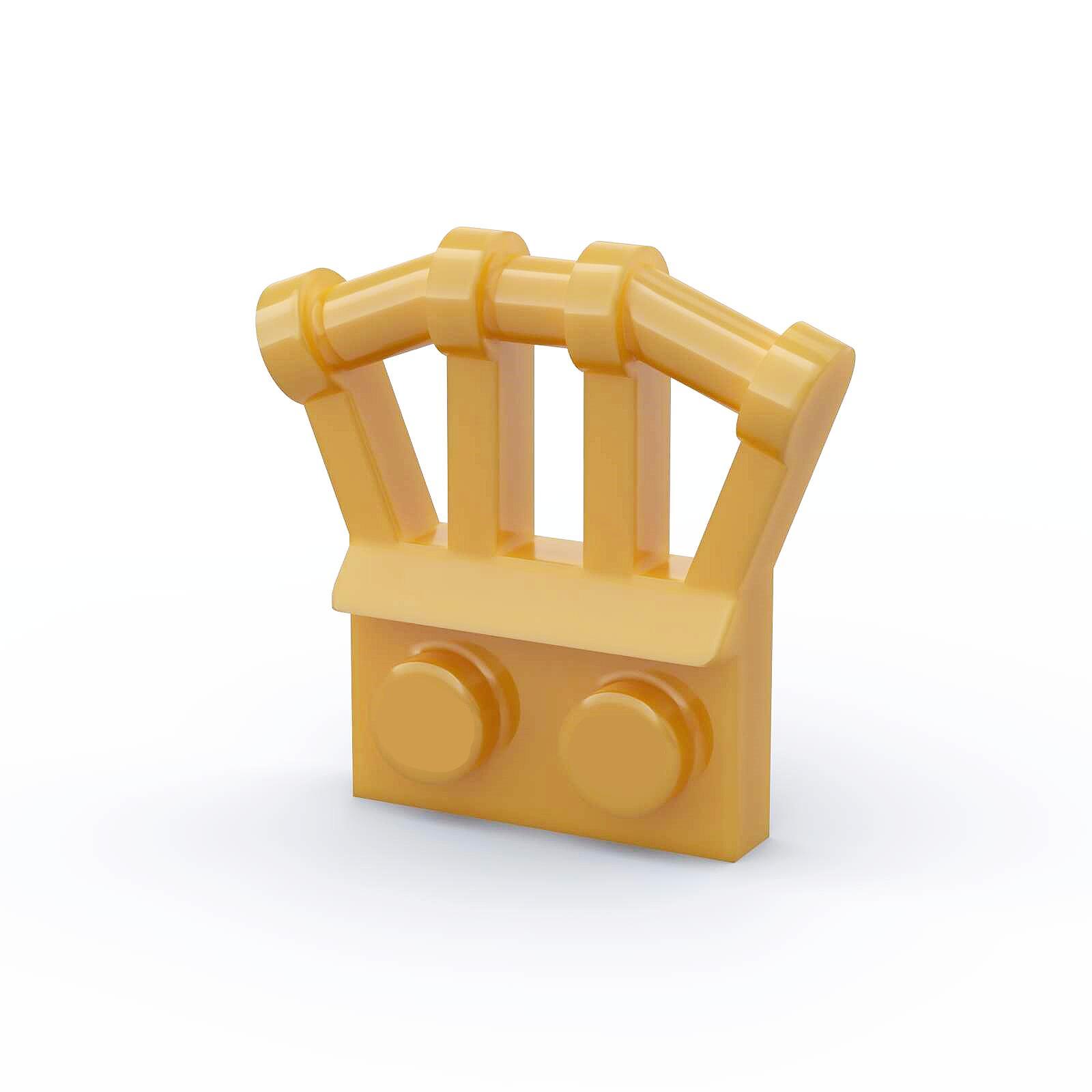 

Свинья Радуга Детали MOC 92692 Пластина Специальная 1x2 с Угловыми Ручками по Бокам Совместимые Кирпичики DIY Строительные Блоки Частицы Игрушки золотой