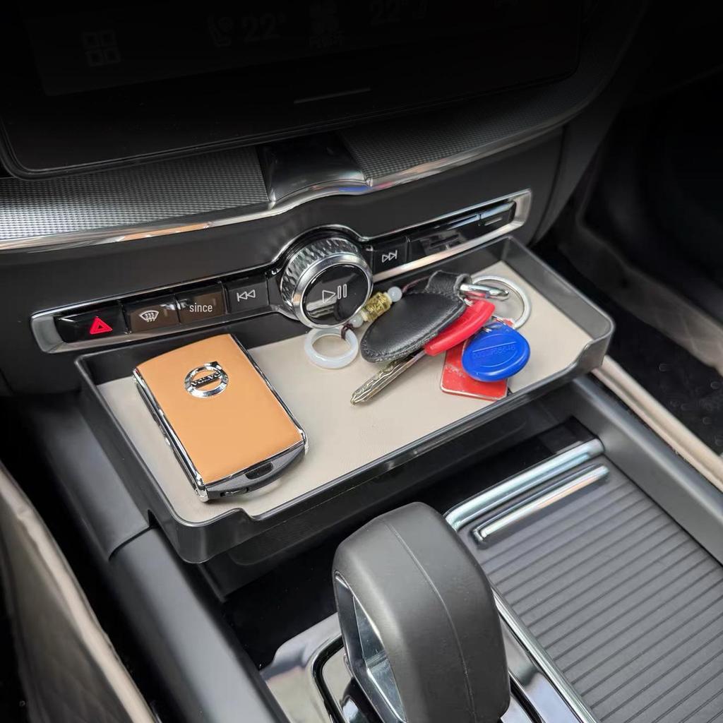 Accessorio Vano Portaoggetti Inferiore Schermo Console Centrale per Volvo XC60/S60/V60