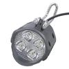 Luce LED Anteriore con Campanello per Bicicletta Elettrica E-Bike, Antiurto e Impermeabile
