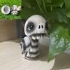 Cute Cartoon Skull Snail Sculpture Halloween Decoration Made Of Durable Resin Material