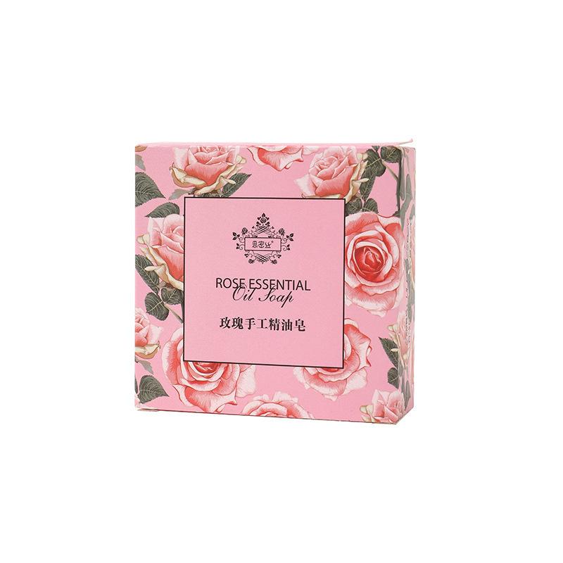 Освежающее натуральное мыло для контроля жирности 80g rose soap