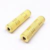 Gold Plated 3.5mm Female To Female Audio Adapter - Straight-through Metal Connector
