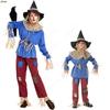 Unisex Halloween Cosplay Kostüm Der Zauberer von Oz Kürbisfeld Vogelscheuche Karnevalsparty Horror Geister Clown Kostüm