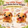 Tongue Out Squeeze Dog Toy Soft Squeeze Puppy Squishy Toy New Brown Puppy Figurine  Desktop Decor