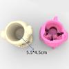Nonstick Cutet Prayer Girl Pen Holder Mold Flower Pot Silicone Mold DIY Crafts Ornament Tool DIY Succulent Planter Mold