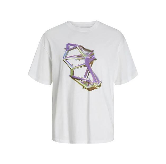 

Jack & Jones Футболка с коротким рукавом Flower Text Gc L