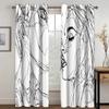 Design Abstract Modern Draperie Blackout Fereastră Graffiti Metalică Perdele pentru Sufragerie Dormitor Decor Acasă Perdea cu Umbrire Ridicată