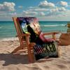 Wicked Fashion Beach Towel: Ideal for Summer Adventures Soft, Absorbent and Quick Drying Suitable for Swimming and Bathing