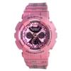 Baby-G World Time Pink Analog Digital Quartz BA-130SP-4A BA130SP-4 100M Women's Watch