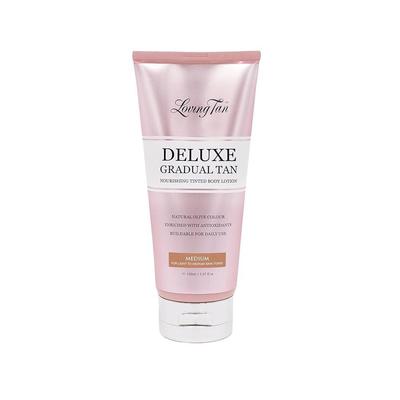 Lotion Abbronzante Graduale Deluxe Media - Abbronzante Naturale Professionale Senza Sole, Media