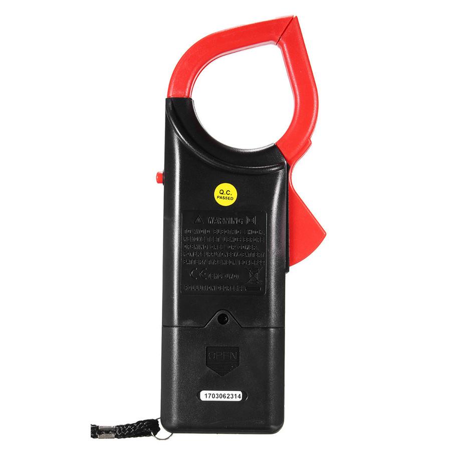 Auto Polarity Display Clamp Meter Multimeter Ohmmeter W/ Temperature Measurement