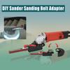800W Max DIY Sander Sanding Belt Adapter For 115/125 Electric Angle Grinder with M14 Thread Spindle For Woodworking Metalworking