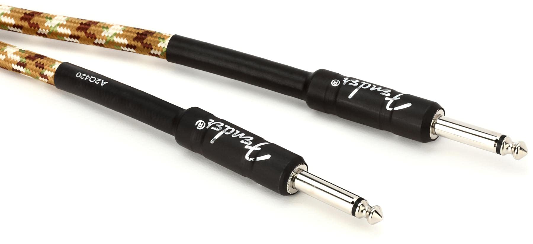 

Fender Professional Series Instrument Cable Straight/Straight 18.6 Desert Camo Shielded 18.6ft Fender