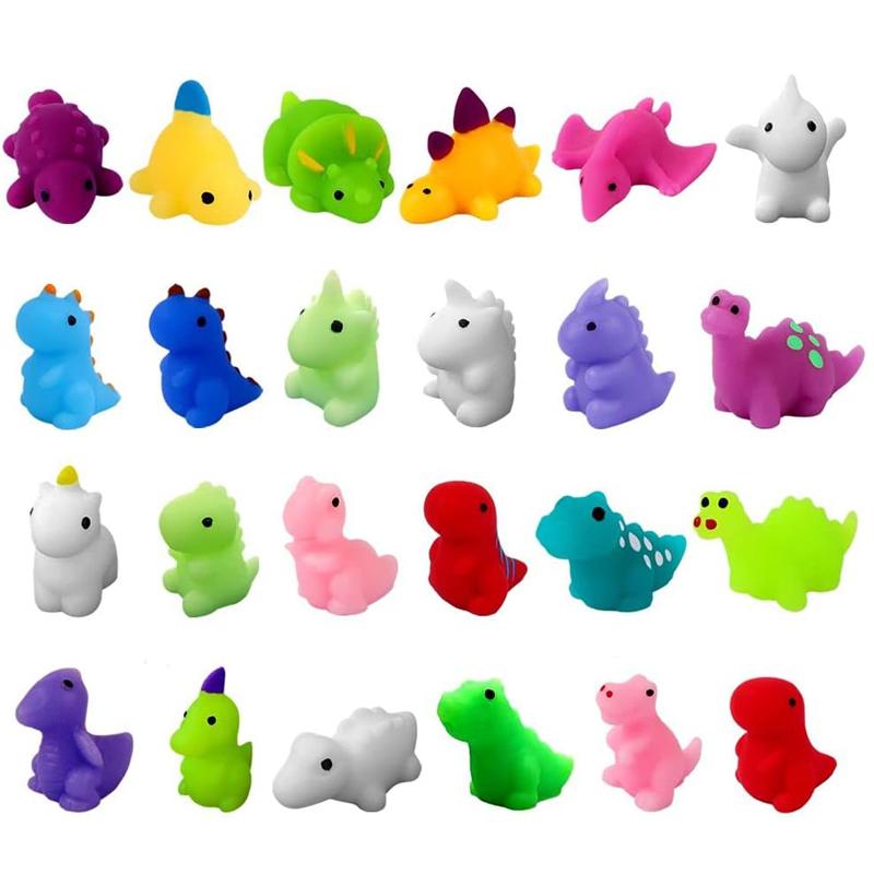 Dinosaur Kawaii Squishies Soft Squeeze Fidget Toys For Stress Relief Kids Party Favors Stocking Stuffers Classroom Prizes