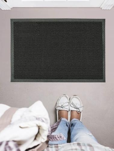 3D Entrance Doormat 40x60 Cm Gray