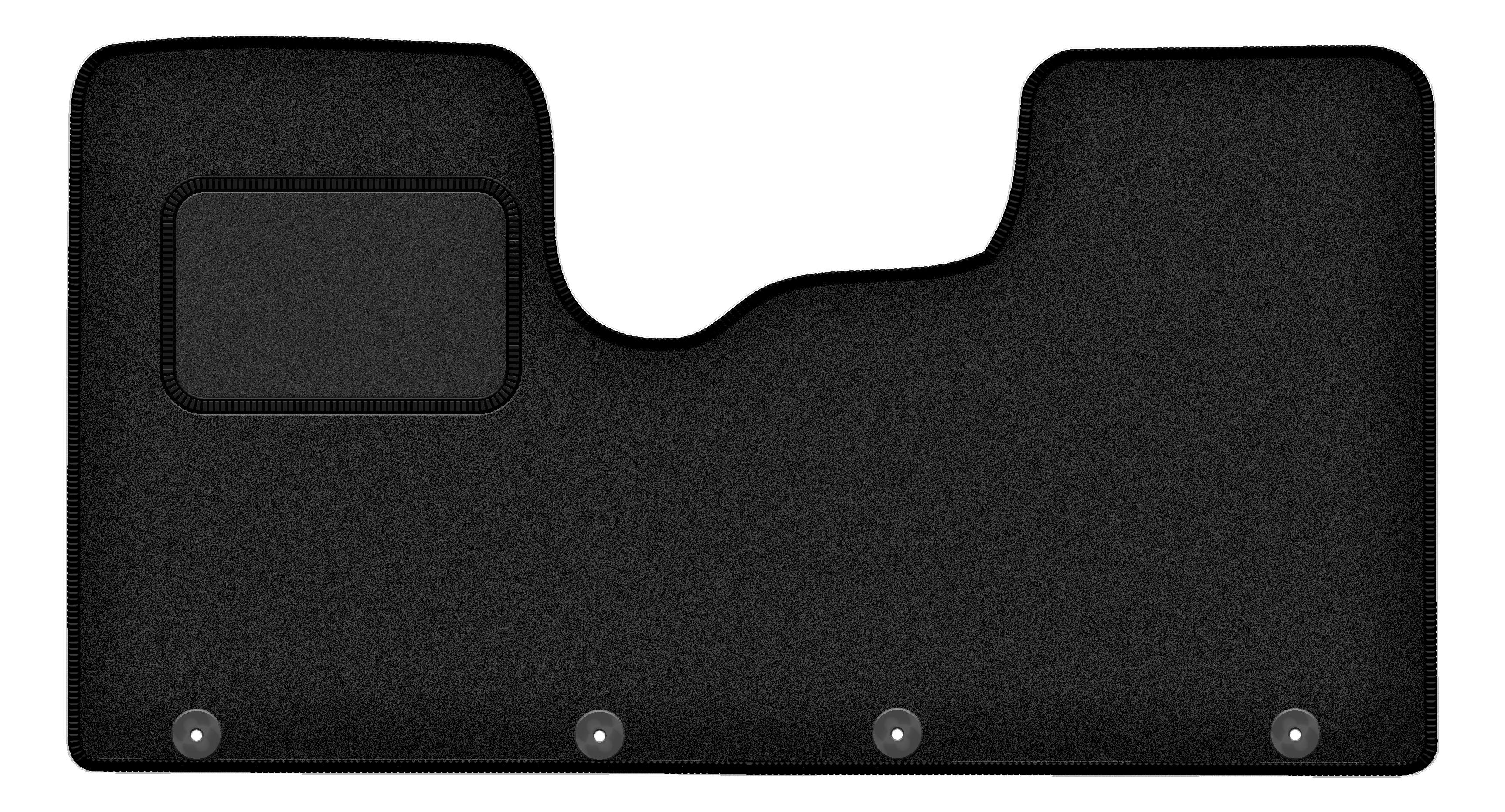 Dywaniki samochodowe przód do: Nissan NV300 dostawczy (2016-) czarne