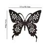The Lakeside Collection Animal Silhouette Stake 14*17in Garden Décor Butterfly Yard Art Butterfly Stake Animal Silhouette Stake