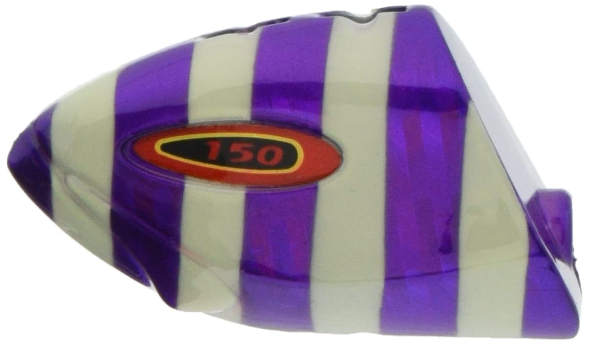 

JACKALL Replacement Hook Type Anchovy Dragon Tenya Head 30 Stripe No. Purple/Glow