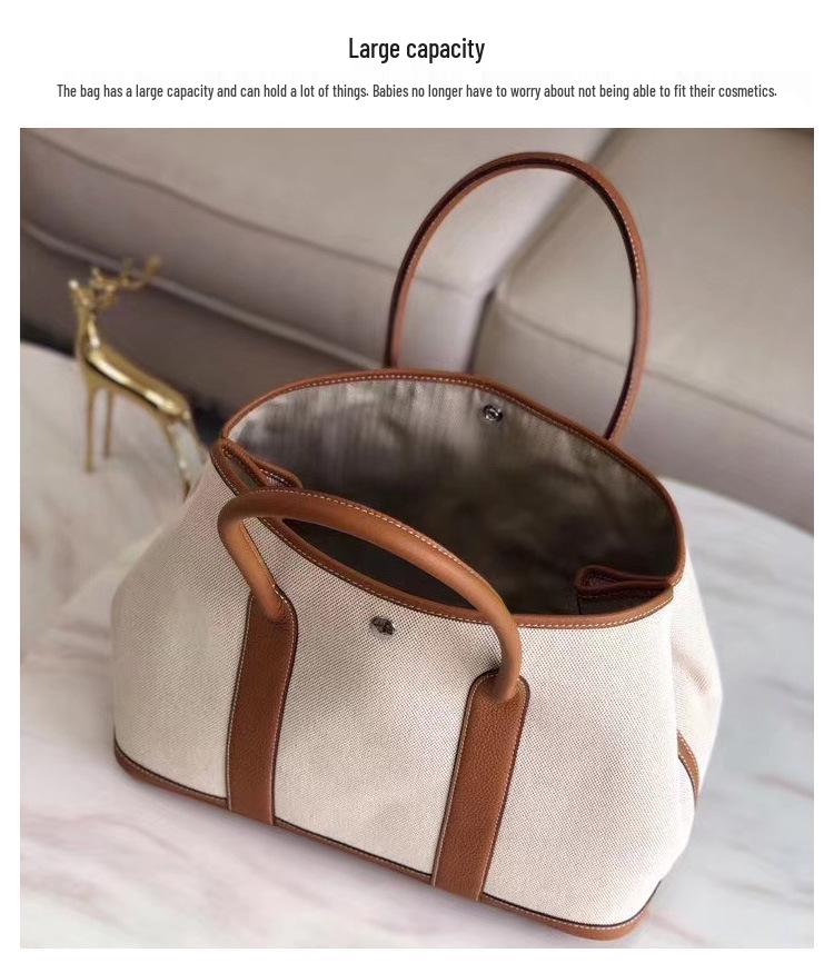 2024 Γυναικεία Ευέλικτη Τσάντα Tote από Καμβά: Τσάντα Ώμου, Χιαστί, Χειρός, Κήπου ή Τσάντα Κάδου για Ψώνια